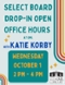 Select Board Drop-In Open Office Hours with Katie Korby
