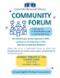 Library Community Forum