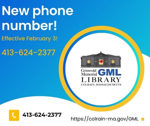 New Phone Number for the Library