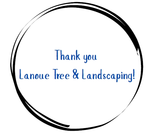 Thank you Lanoue Tree & Landscaping Service!