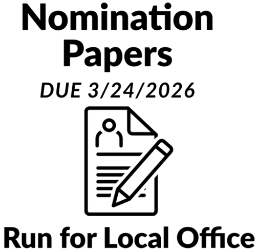 Nomination Papers Due 3/24/2026